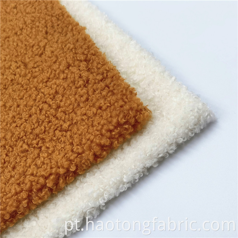 New Dyed Polyester Mohair Cloth